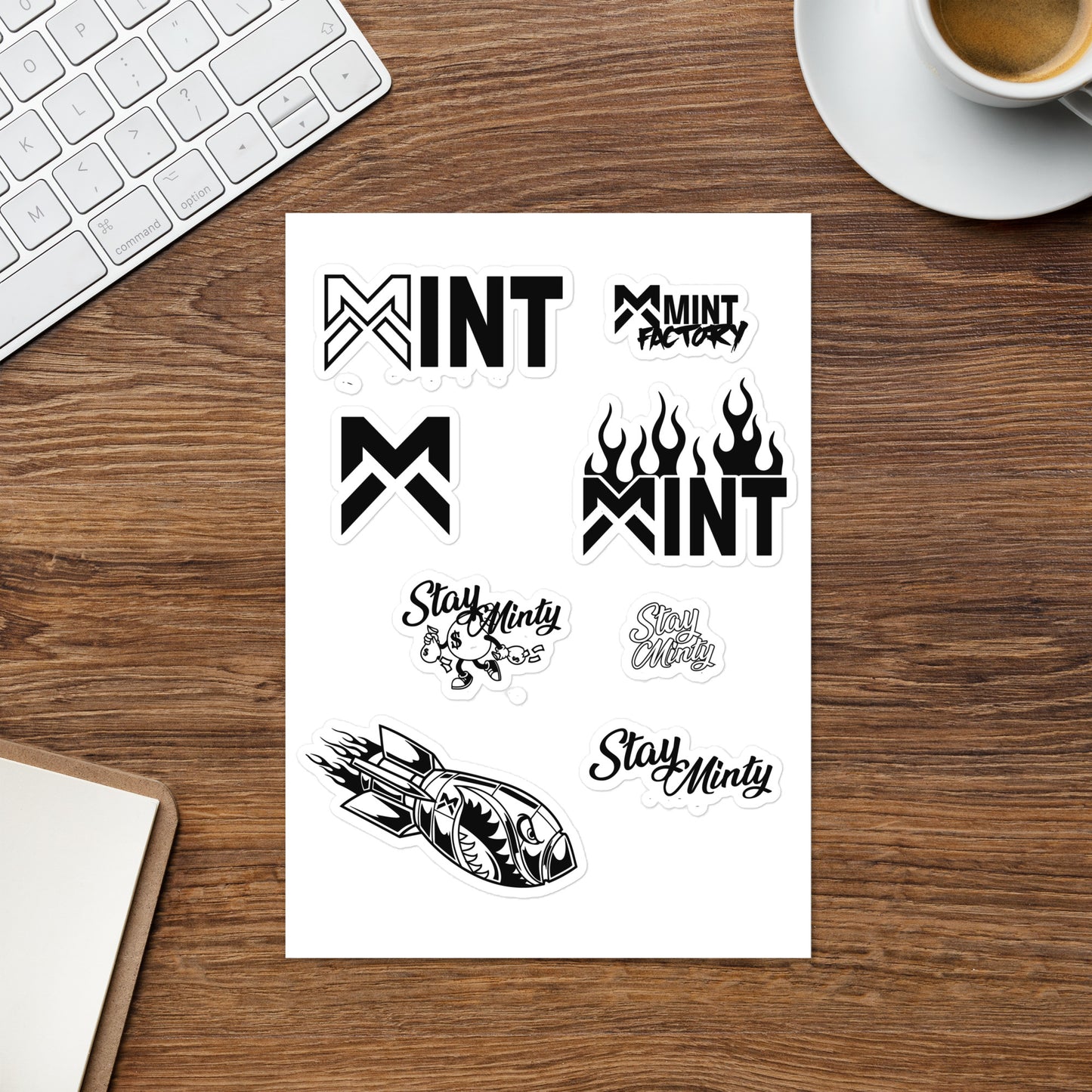 Sticker Sheet Mint Mfg