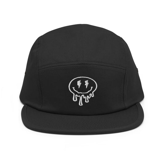 Lazy Smiles Embroidered 5 Panel Hat